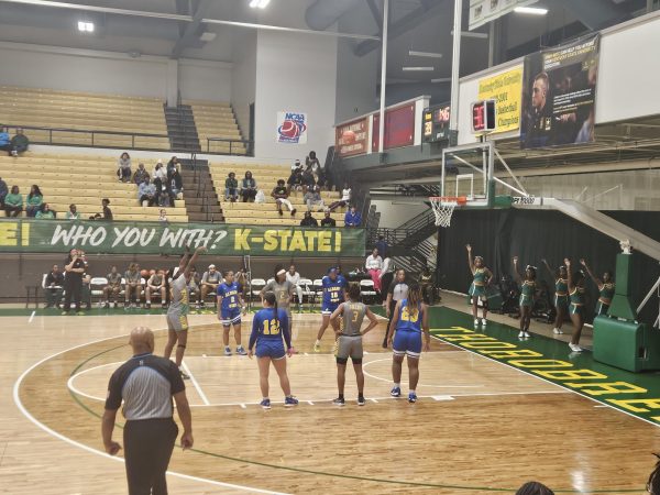 Lady Thorobreds defeated the Albany state Rams